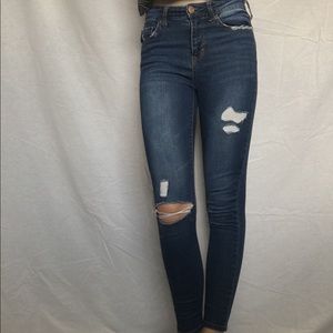 Aéropostale Skinny Distressed Ankle Jegging